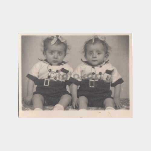 1950 Üsküdar Foto Yıldız - İkizler Konulu Fotoğraf