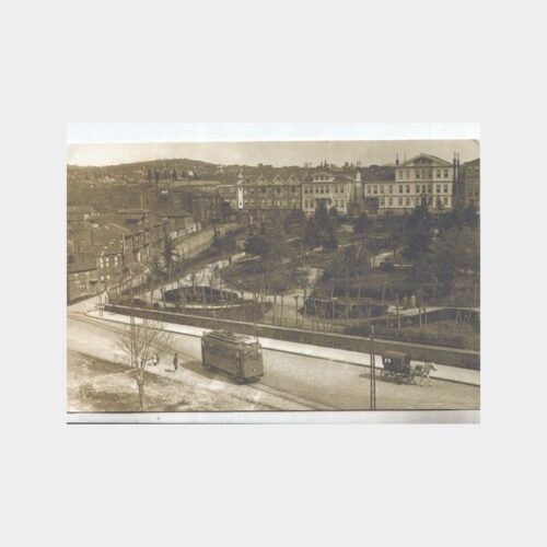 Eski Üsküdar Doğancılar Baskı Karton Resim