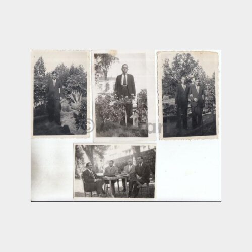 1940 Veteriner Fakültesi Konulu 5 Adet Fotoğraf