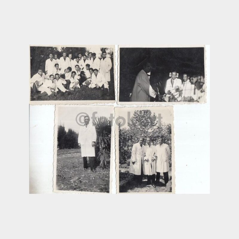 1939 Veteriner Fakültesi Konulu 5 Adet Fotoğraf