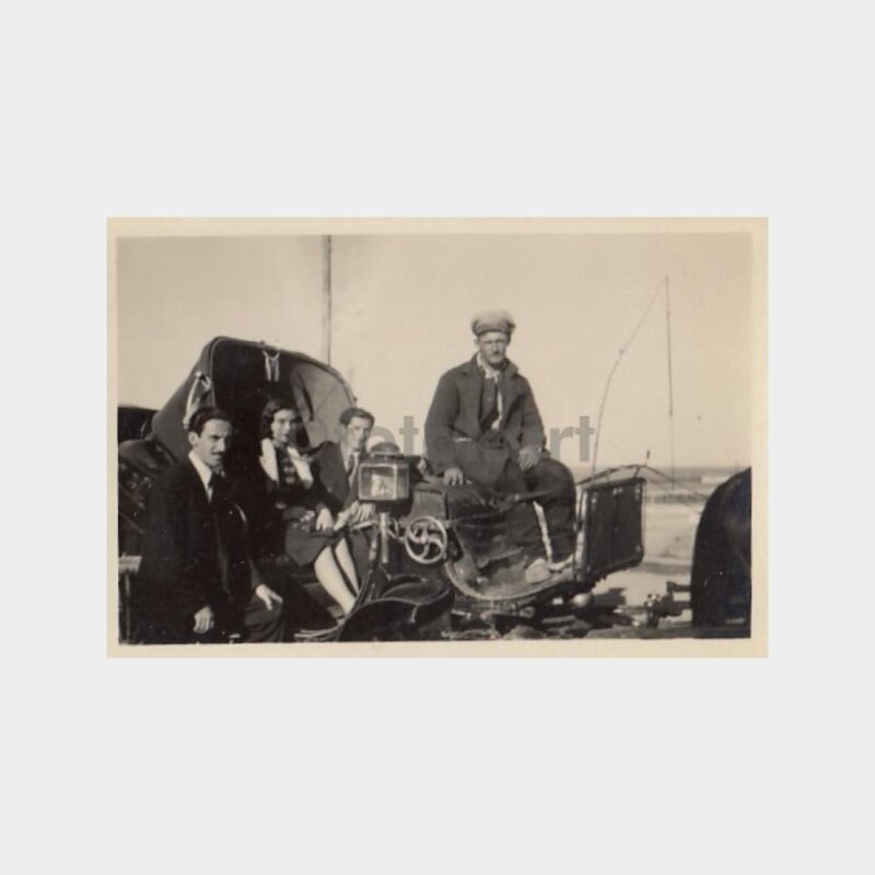 1948 Adana Baraj Fayton Konulu Fotoğraf