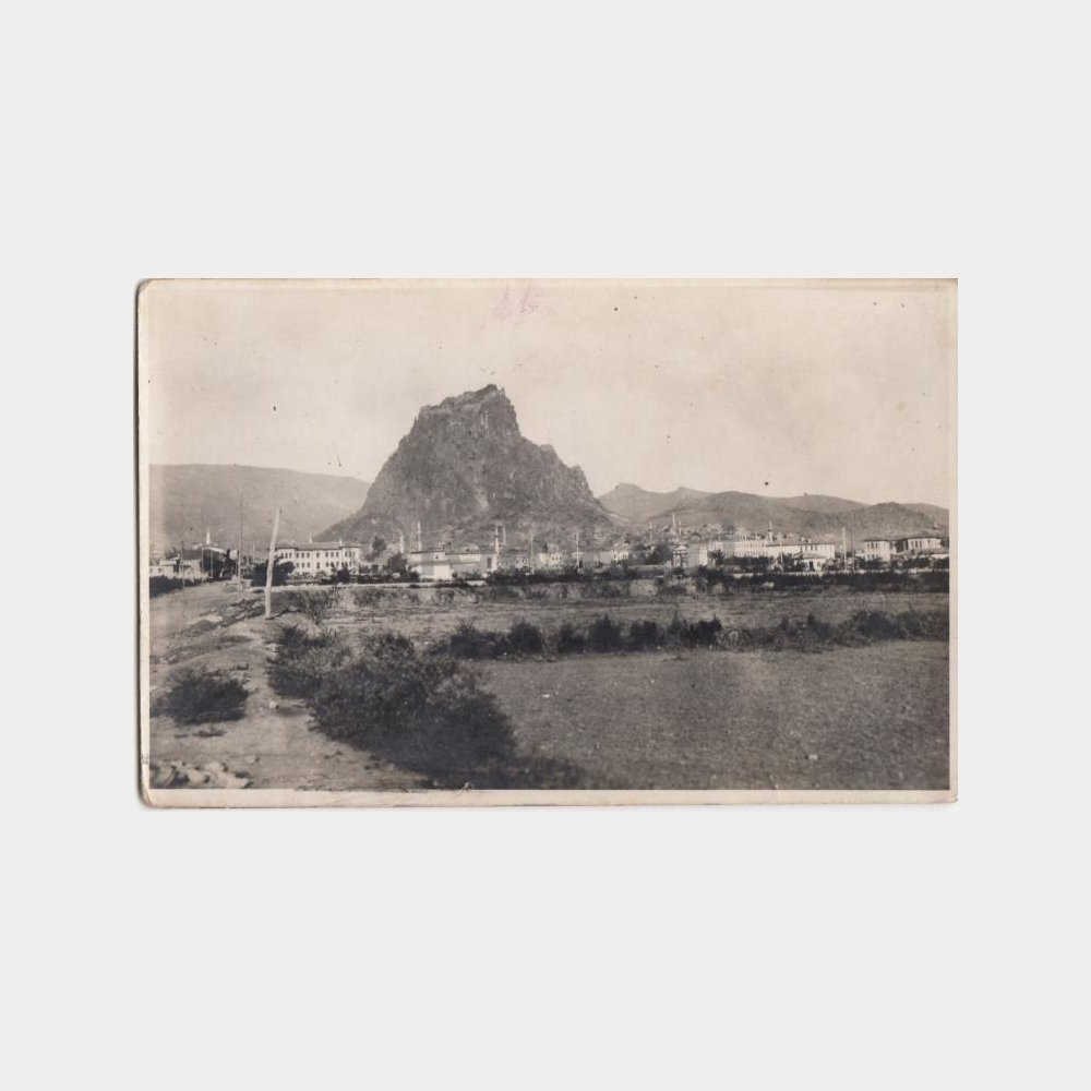 1936 Afyon Genel Görünüş Kartpostal