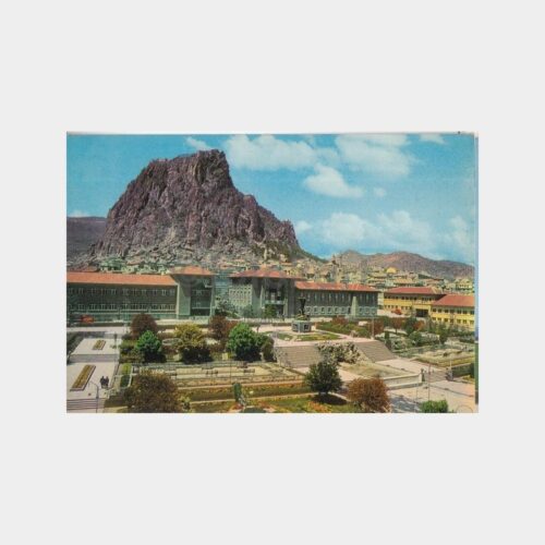1975 Afyon Genel Görünüş Kartpostal