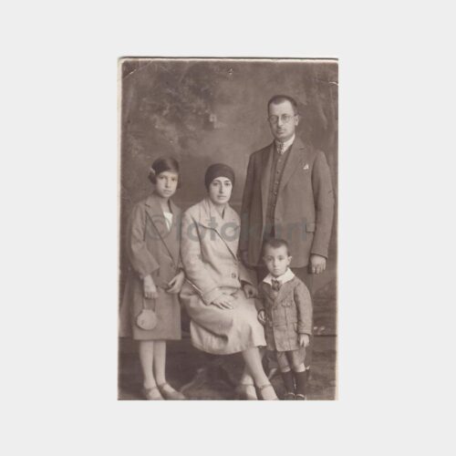 1937 Stüdyo Aile Fotoğraf