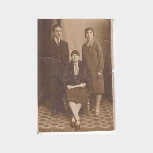 1929 Stüdyo Aile Konulu Fotoğraf