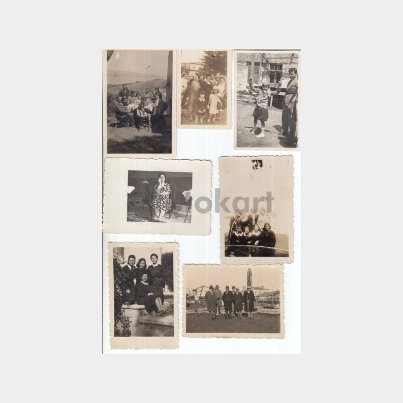 1940 Aile Albümünden 61 Adet Fotoğraf - Görsel 4