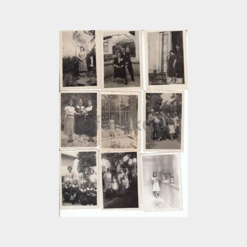 1940 Aile Albümünden 61 Adet Fotoğraf