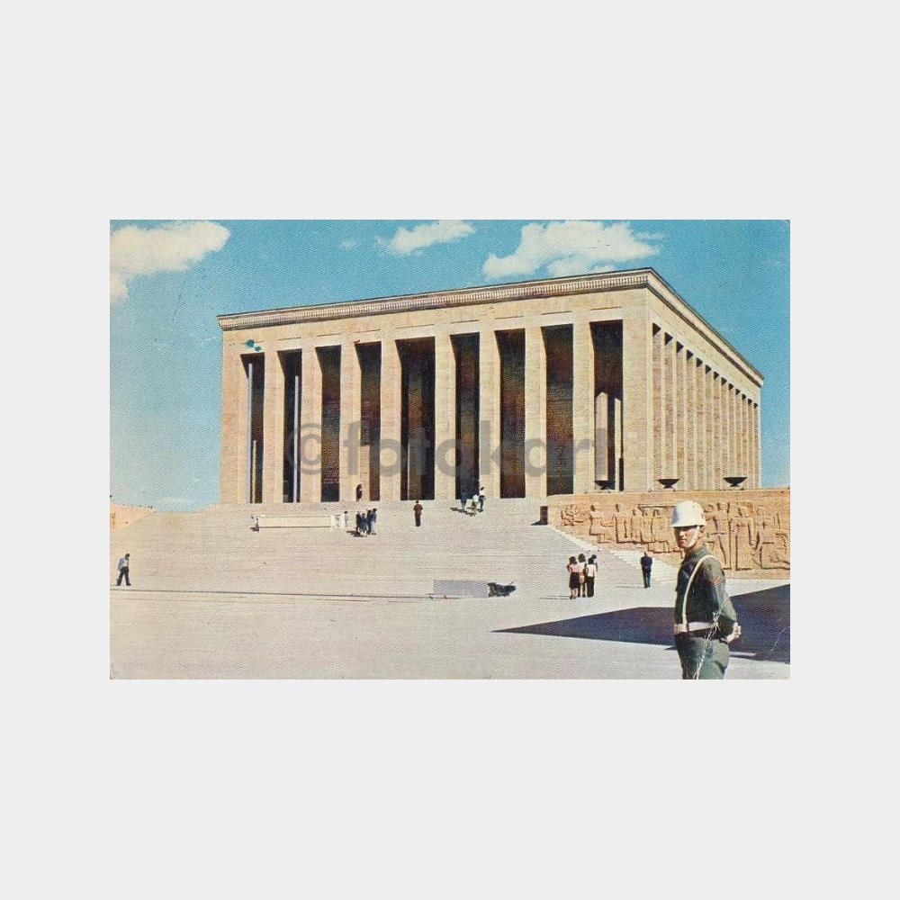 1976 Ankara Anıtkabir Kartpostal