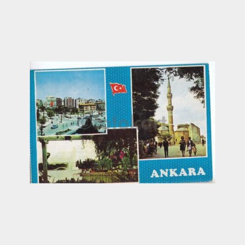 1975 Ankara 3 Görünüş Kartpostal