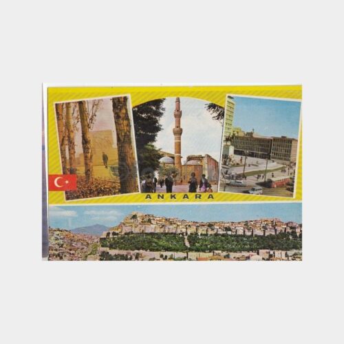 1975 Ankara 4 Görünüş Kartpostal