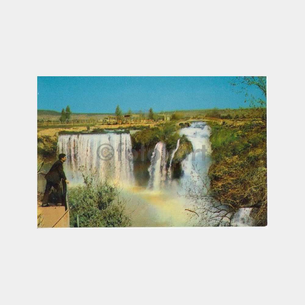 1976 Antalya Düden Şelalesi Görünüş Kartpostal