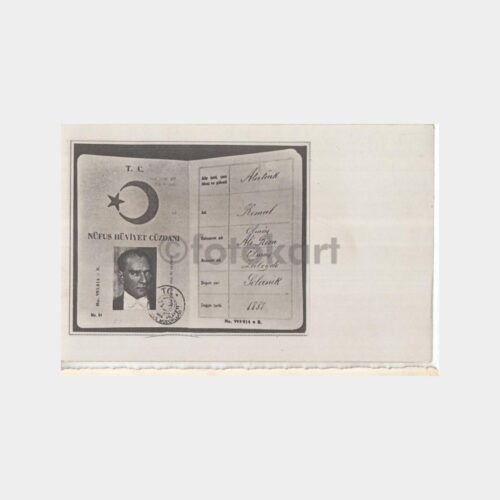 Atatürk Nüfus Kağıdı Fotoğraf