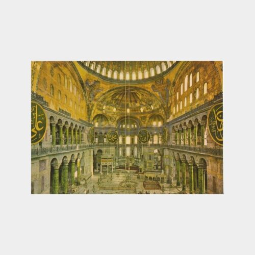 1970 Ayasofya İçi Görünüş Kartpostal