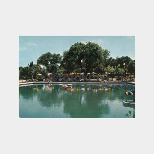 1975 Balıkesir Parkı Görünüş Kartpostal