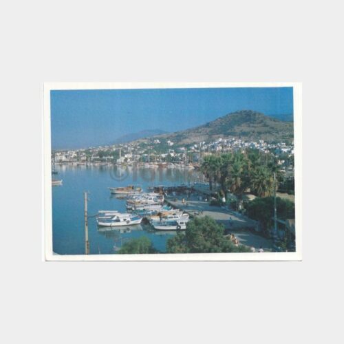 1975 Bodrum Sahili Görünüş Kartpostal