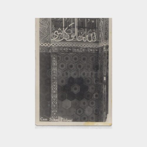 Bursa Cem Sultan Türbesi Içinden Görünüş Kartpostal