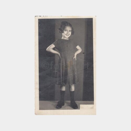 1950 Adana Foto Raşit - Kız Çocuk Fotoğraf