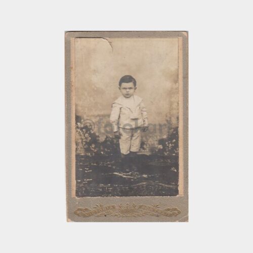 1900 Stüdyo Çocuk Kabinet Fotoğraf