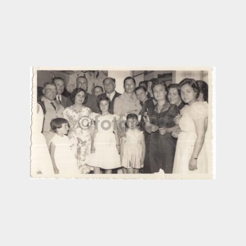 1955 Çorlu Foto Zafer Aile Toplantısı Fotoğraf