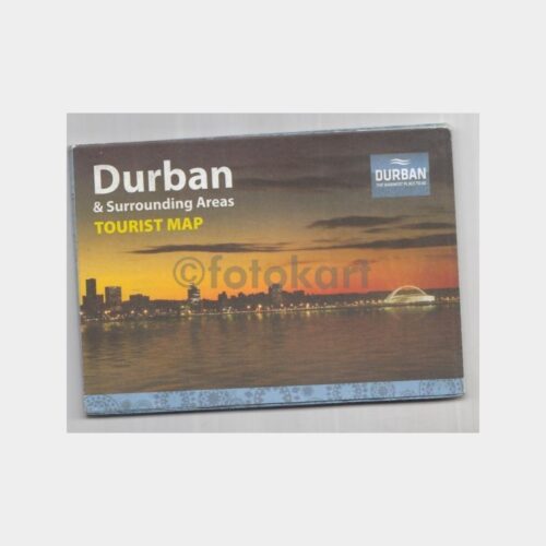 Durban Avustralya Turistik Harita Broşür