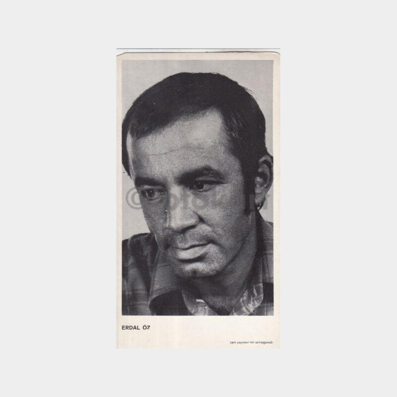 Erdal Öz - Türk Edebiyatçıları Serisi Kartı