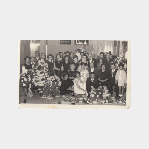 1965 Gelin Damat Grup Fotoğraf