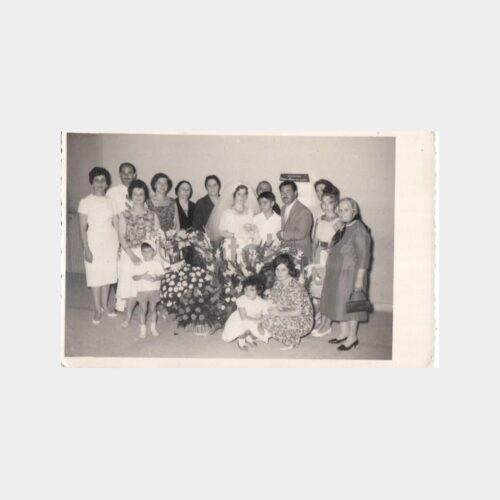 1965 Gelin Damat Grubu Fotoğraf