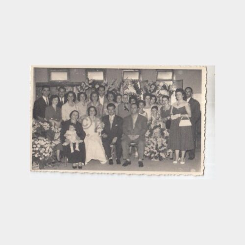 1948 Gelin Damat Grubu Görünüş Fotoğraf