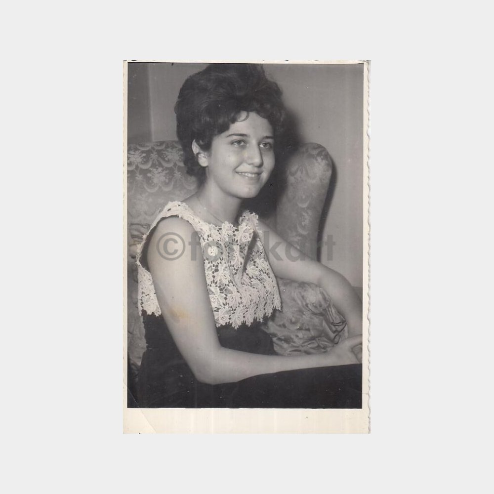1963 Adana Genç Kız Fotoğraf