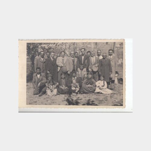 1930 Kasabadan Bir Grup Fotoğraf