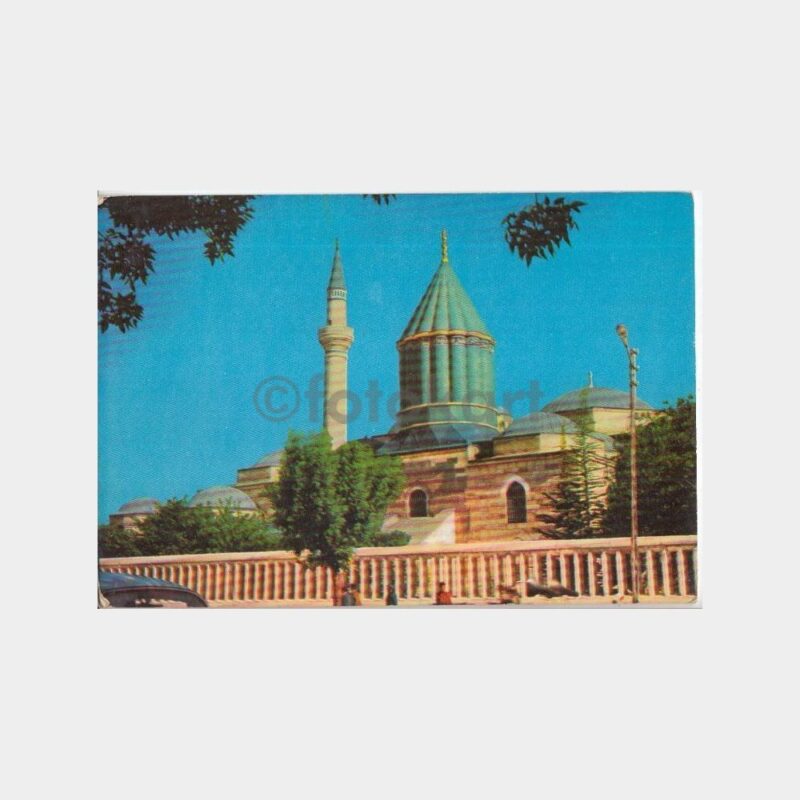 1977 Konya Mevlana Görünüş Kartpostal