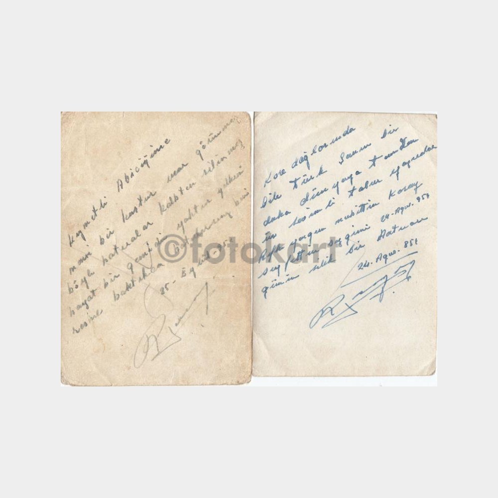 1954 Kore Türk Askeri Konulu 2 Adet Fotoğraf - Görsel 3