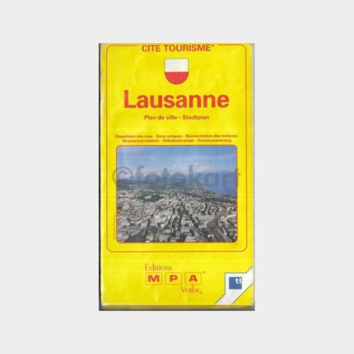 Lozan-Lausanne Turistik Haritası