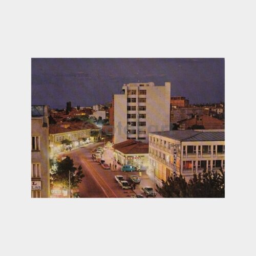 1975 Malatya Gece Görünüşü Kartpostal
