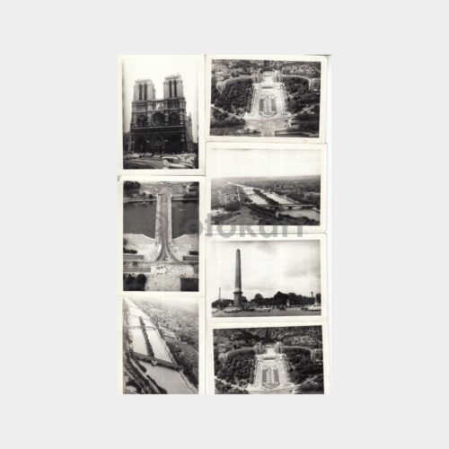 Paris Muhtelif Görünüşler 10 Adet Fotoğraf