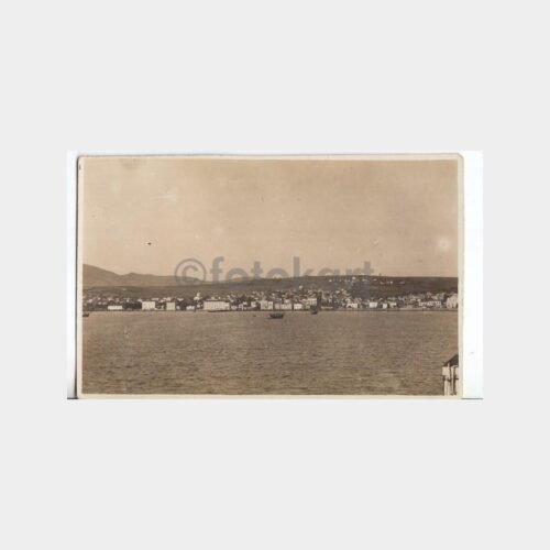 1940 Samsun Sahilden Genel Görünüş Kartpostal