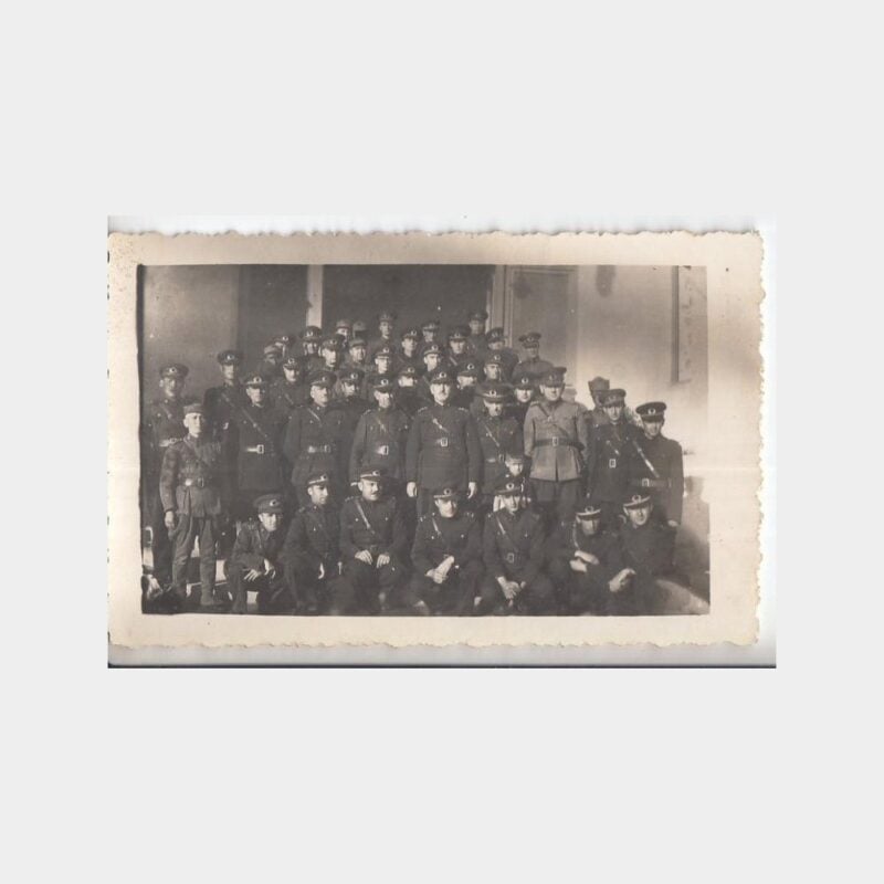1940 Subay Okulu Grup Görünüş Fotoğraf