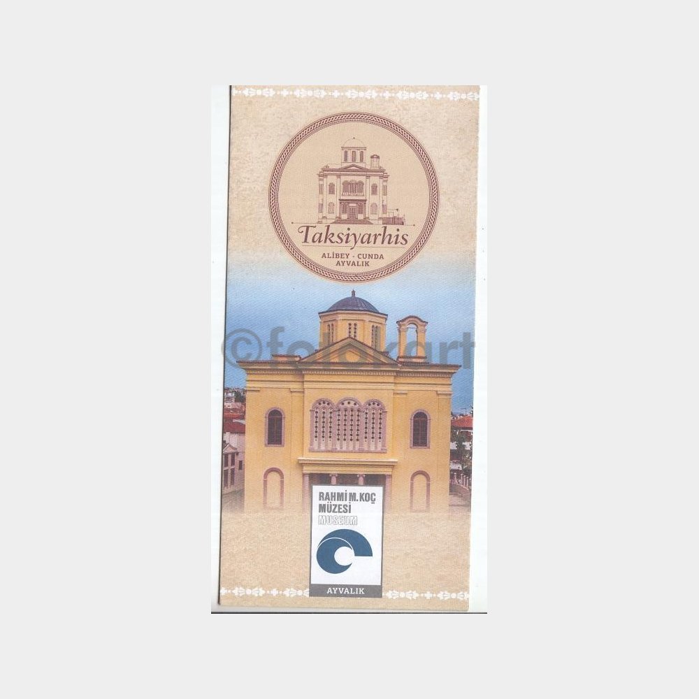 Ayvalık Cunda Taksiyarhis Kilisesi Turistik Broşür
