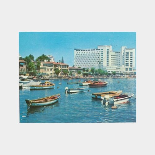 1970 Tarabya Oteli Görünüş Kartpostal