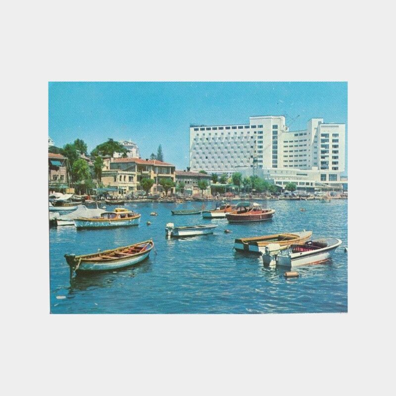 1970 Tarabya Oteli Görünüş Kartpostal