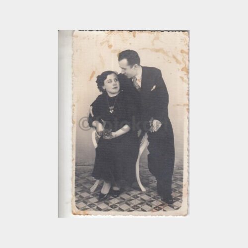 1935 Tekirdağ Foto Vasıf - Aile Fotoğraf