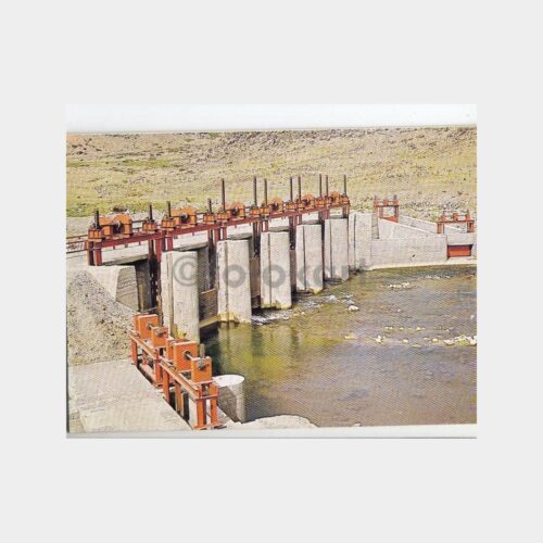 1980 Van DSİ Muradiye Regülatörü Kartpostal