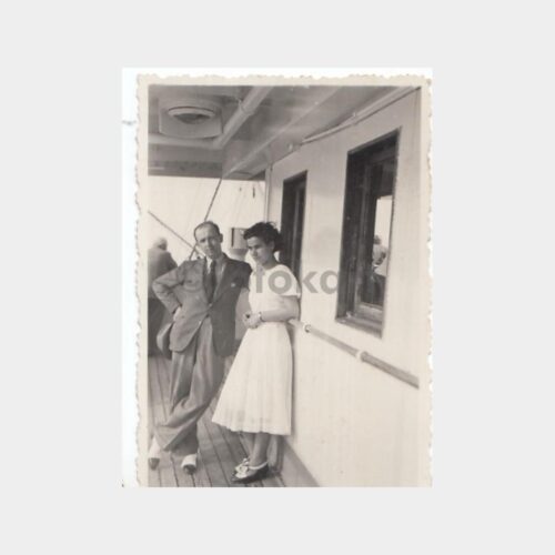 1939 Vapur Yolcuları Aile Fotoğraf