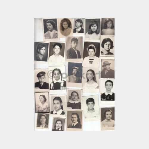 1980 Vesikalık Fotoğraflar Lotu (43 Adet)