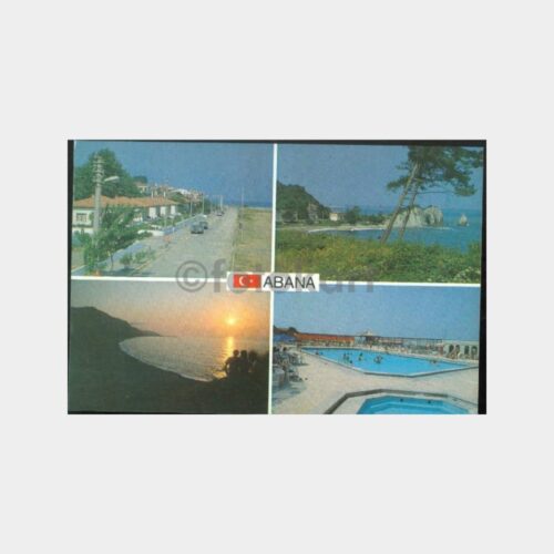 1970 Abana 4 Görünüş Kartpostal