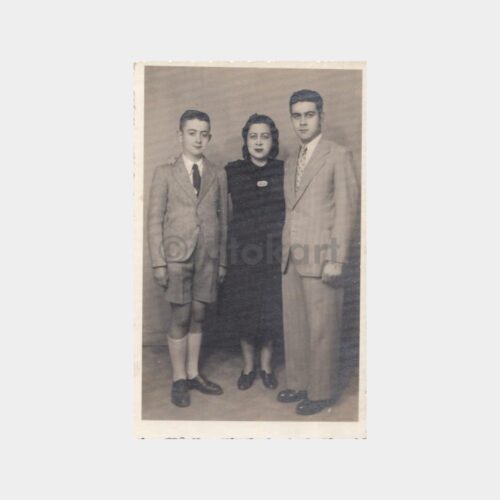 1940 Stüdyo Aile Fotoğraf