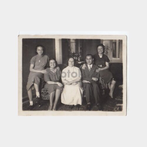 1938 İstanbul Ailesi Konulu Fotoğraf