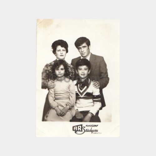 1960 Turgutlu Foto Ar - Stüdyo Aile Fotoğraf