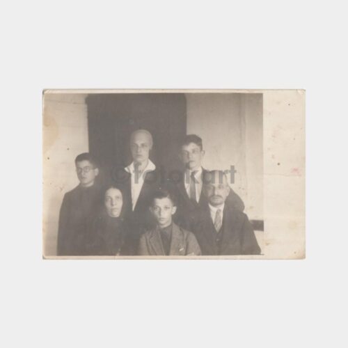 1930 Stüdyo Aile Konulu Fotoğraf