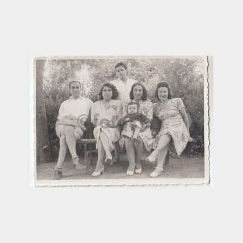 1940 Bir İstanbul Ailesi Görünüşü Fotoğraf